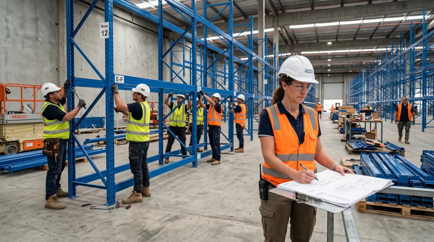 Project and installation management services for warehouse racking in Greater Houston